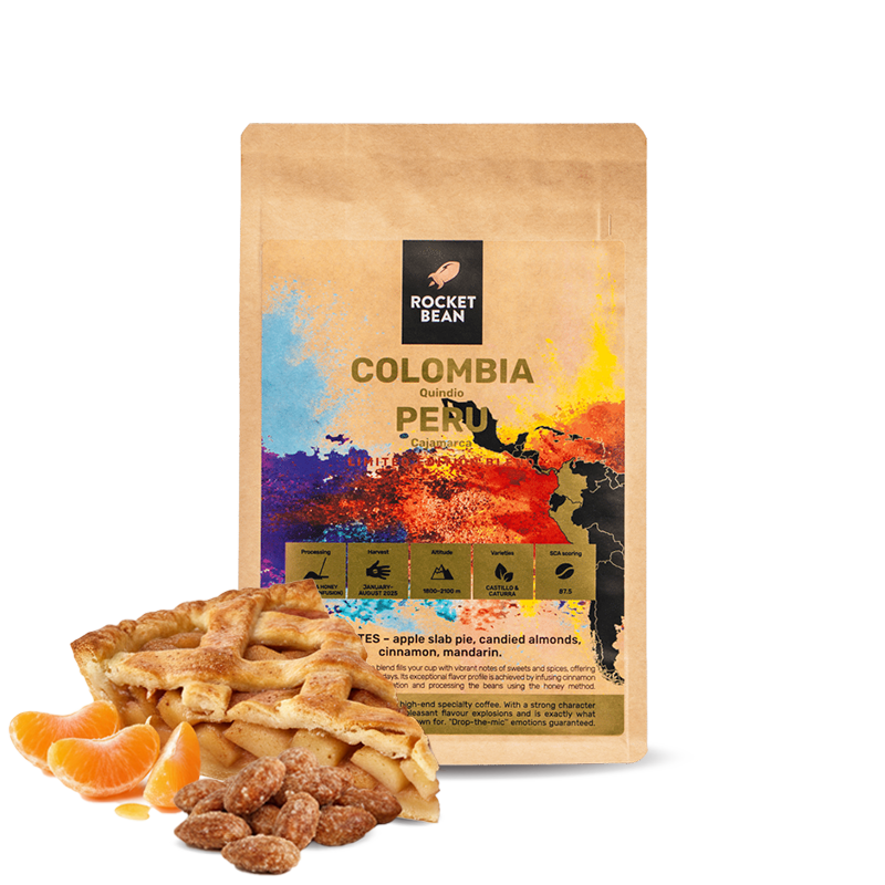 Specialty coffee Rocket Bean Roastery CINNAMON BLEND - winter special