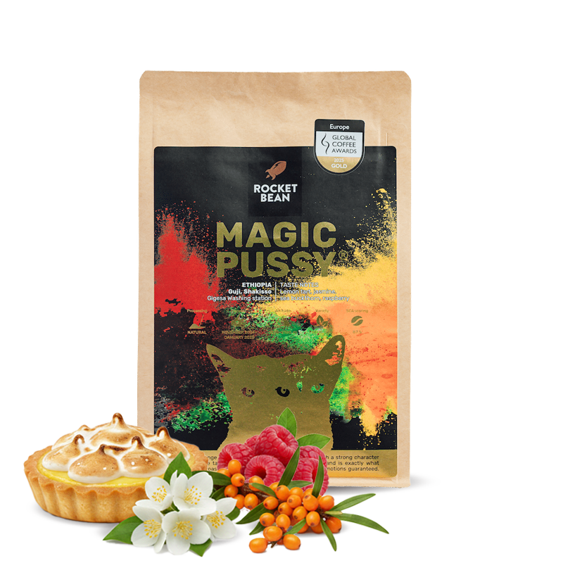 Specialty coffee Rocket Bean Roastery Ethiopia MAGIC PUSSY