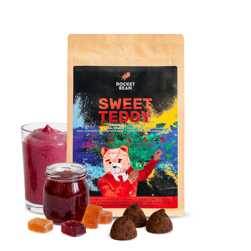 Specialty coffee Rocket Bean Roastery Colombia SWEET TEDDY