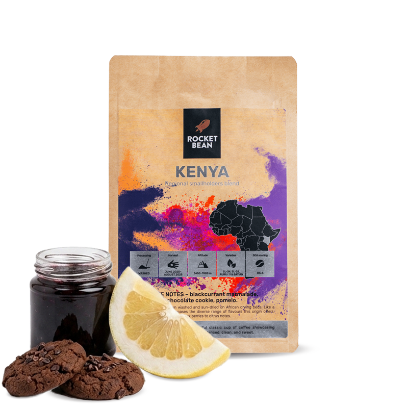 Specialty coffee Rocket Bean Roastery Kenya SMALLHOLDER Blend