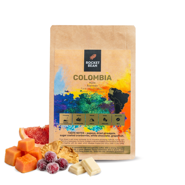 Specialty coffee Rocket Bean Roastery Colombia FINCA ANAYA - Ombligon