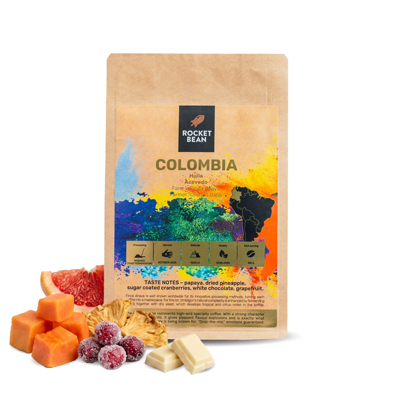 Specialty coffee Rocket Bean Roastery Colombia FINCA ANAYA - Ombligon