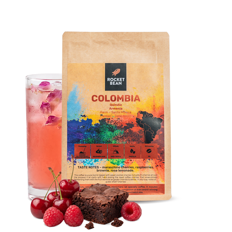 Specialty coffee Rocket Bean Roastery Colombia JAIRO ARCILA