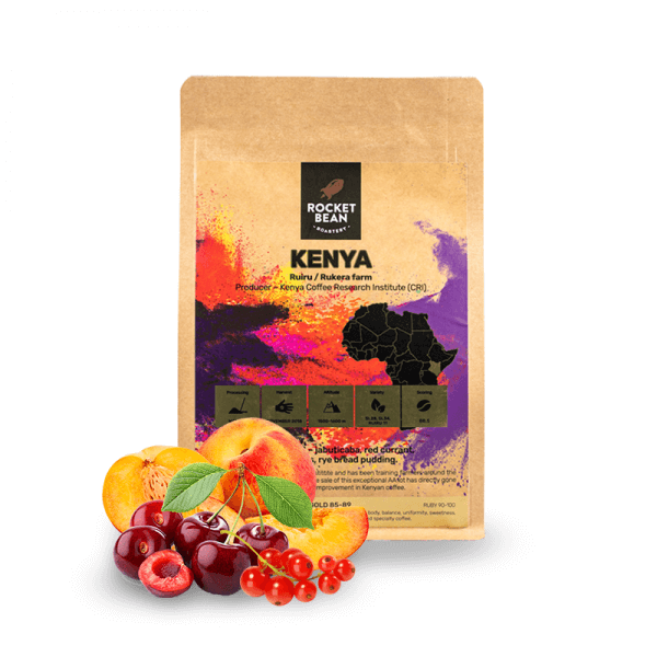 Specialty coffee Rocket Bean Roastery Keňa RUKERA AA