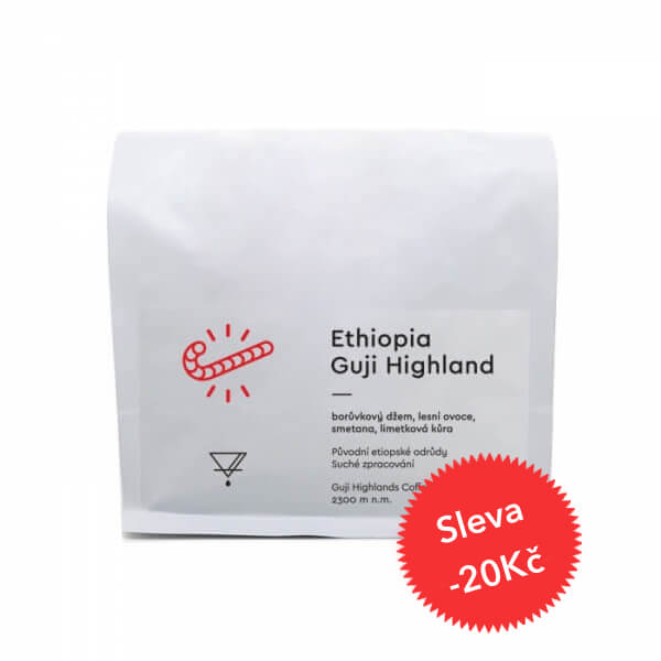 Specialty coffee Candycane Coffee Etiopie GUJI HIGHLAND - filtr