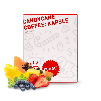 Ethiopia DANCHE - FUDGE capsules for Nespresso coffee machines - 12pcs/box - Candycane coffee