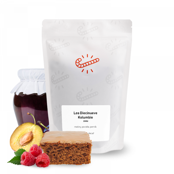 Specialty coffee Candycane Coffee Colombia LOS DIECINUEVE - bezkofeinová