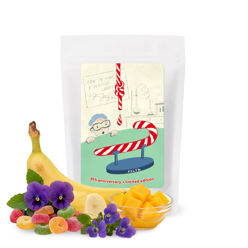 Specialty coffee Candycane Coffee MADE MAMA PROUD - Ethiopia DIIMA HALO - birthday coffee