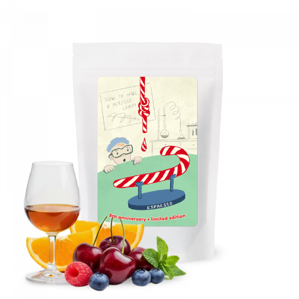 Specialty coffee Candycane Coffee MADE MAMA PROUD - Ethiopia BURTUKAANA DANCHE - birthday coffee - espresso