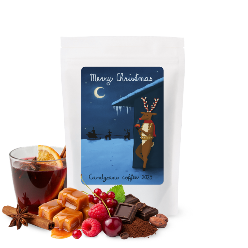 Specialty coffee Candycane Coffee Honduras LAS LOMAS - Christmas Edition