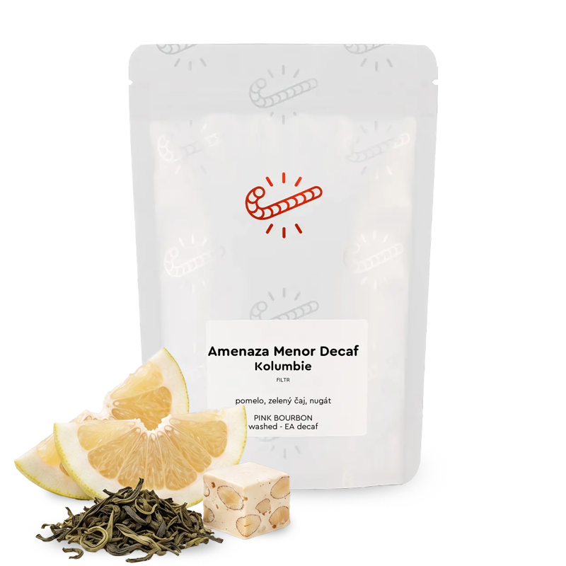 Specialty coffee Candycane Coffee Colombia AMENAZA MENOR DECAF PINK BOURBON - decaffeinated