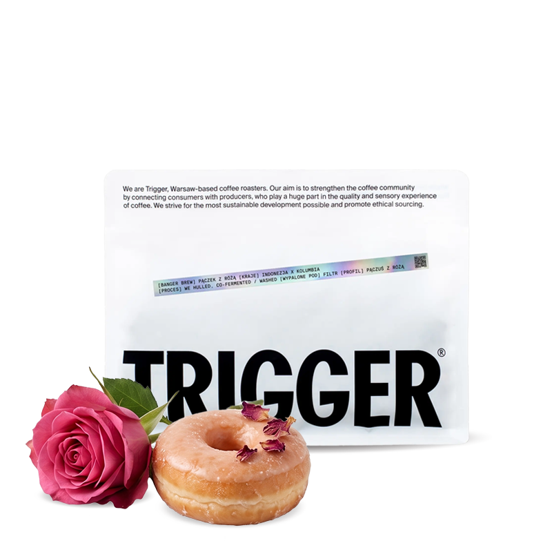 Specialty coffee Trigger Coffee BANGER BREW ROSE DOUGHNUT Filter Blend