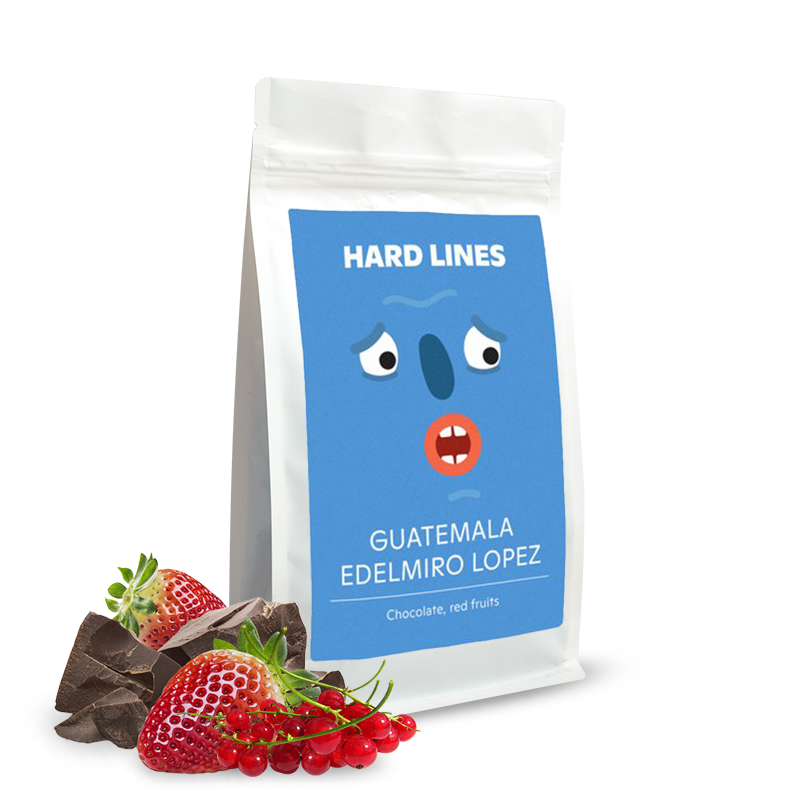 Specialty coffee Hard Lines Guatemala EDELMIRO LOPEZ