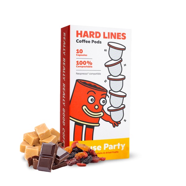 Specialty coffee Hard Lines HOUSE PARTY - nespresso kapsle 10pcs./box