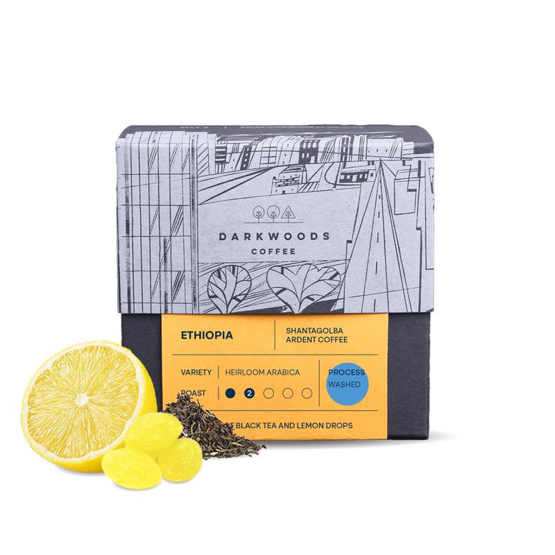 Specialty coffee Dark Woods Coffee Ethiopia SHANTAGOLBA ARDENT
