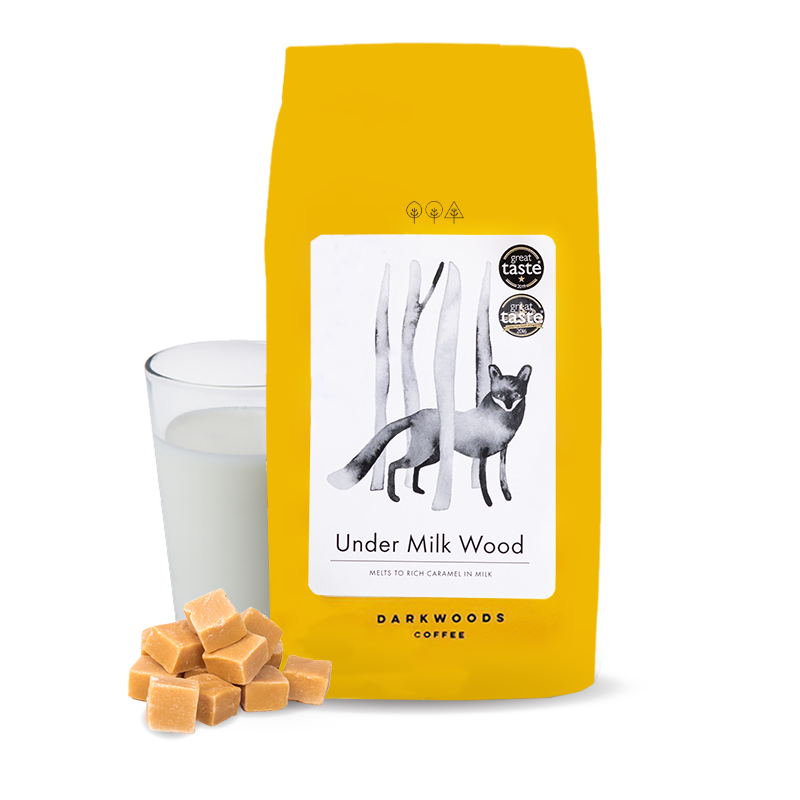 Specialty coffee Dark Woods Coffee UNDER MILK WOOD blend - 1000g