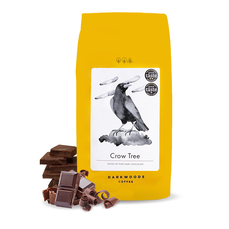 Specialty coffee Dark Woods Coffee CROW TREE ESPRESSO blend - 1000g