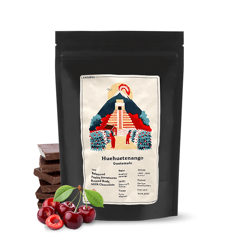 Specialty coffee Langora Guatemala HUEHUETENANGO