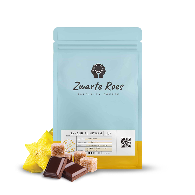 Specialty coffee Zwarte Roes Ethiopia MANSUR AL HIYKAM