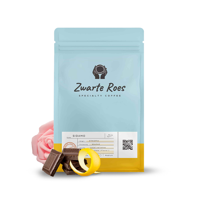 Specialty coffee Zwarte Roes Ethiopia SIDAMO