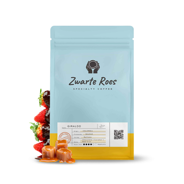 Specialty coffee Zwarte Roes Colombia GIRALDO