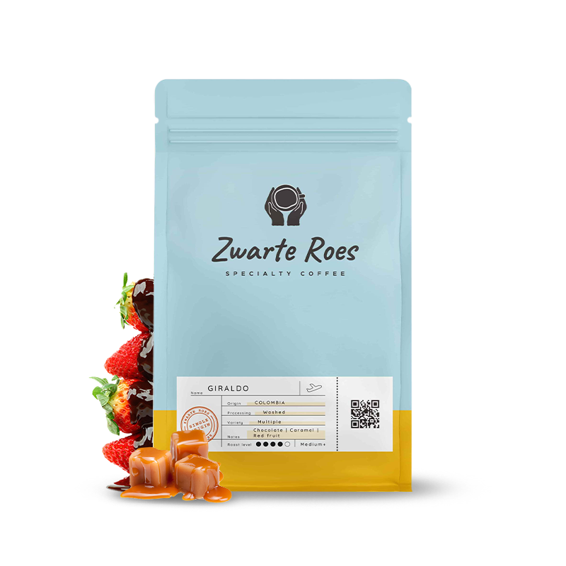Specialty coffee Zwarte Roes Colombia GIRALDO