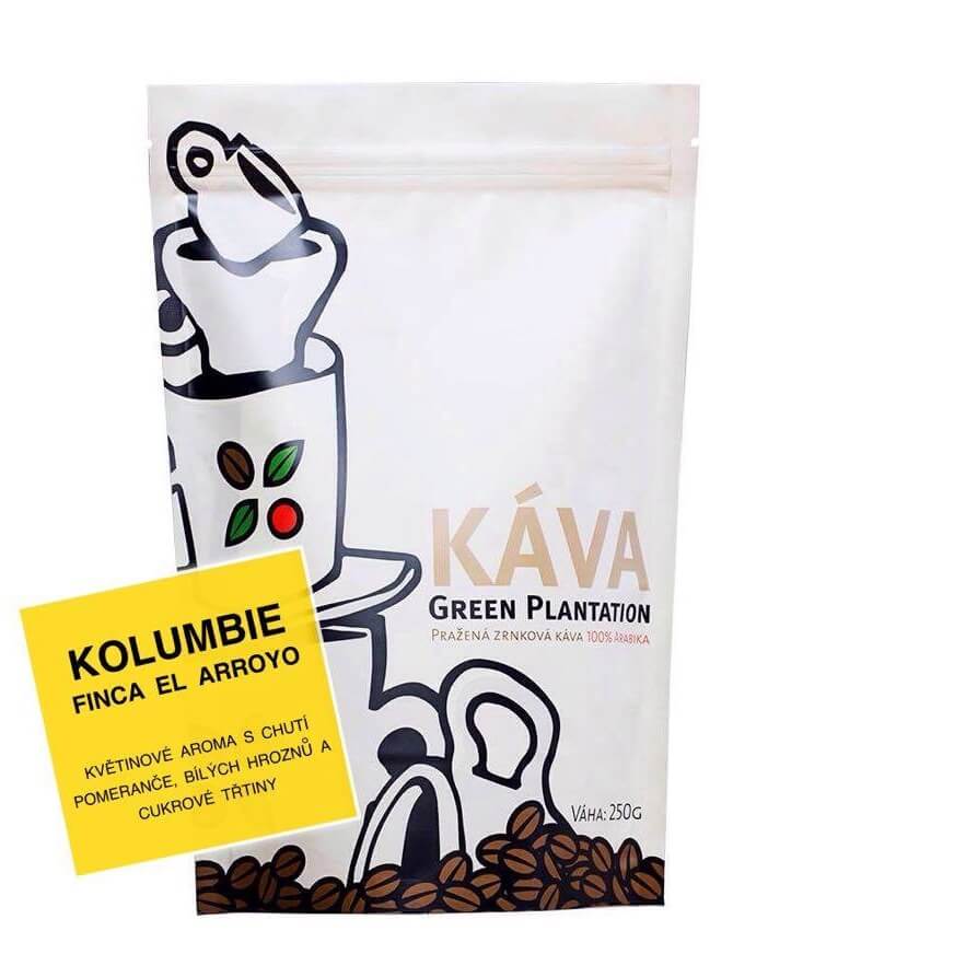 Specialty coffee Green Plantation Kolumbia Finca El Arroyo – Jorge Giraldo Ortiz