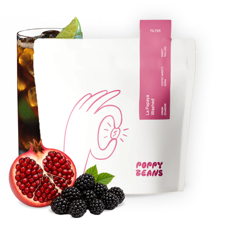Specialty coffee Poppy Beans Ecuador LA PAPAYA