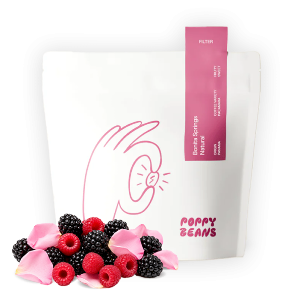 Specialty coffee Poppy Beans Panama BONITA SPRINGS SL28