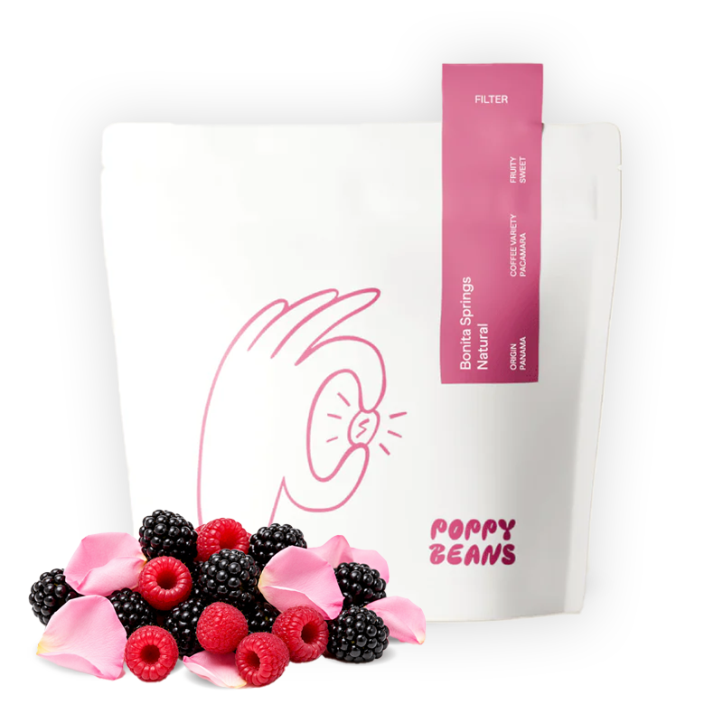 Specialty coffee Poppy Beans Panama BONITA SPRINGS SL28