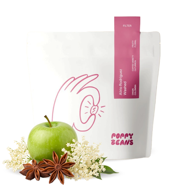Specialty coffee Poppy Beans Colombia ALIRIO RODRIGUEZ