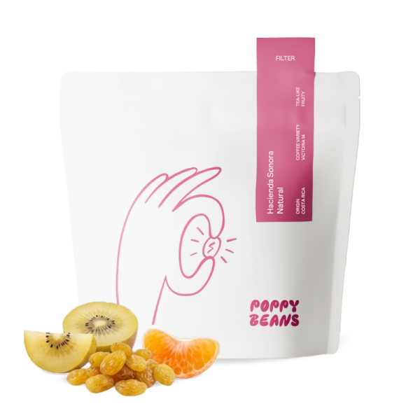 Specialty coffee Poppy Beans Costa Rica HACIENDA SONORA NATURAL