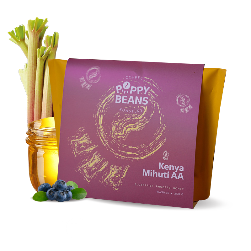 Specialty coffee Poppy Beans Kenya MIHUTI AA