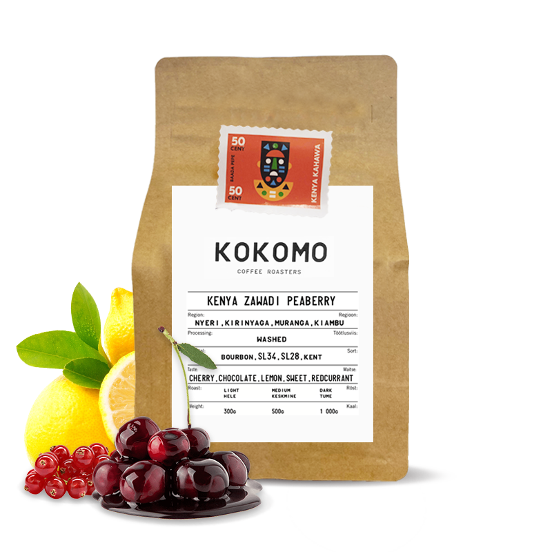 Specialty coffee Kokomo Coffee Roasters Kenya ZAWADI PB