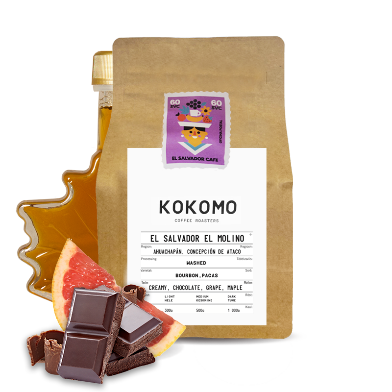 Specialty coffee Kokomo Coffee Roasters El Salvador EL MOLINITO