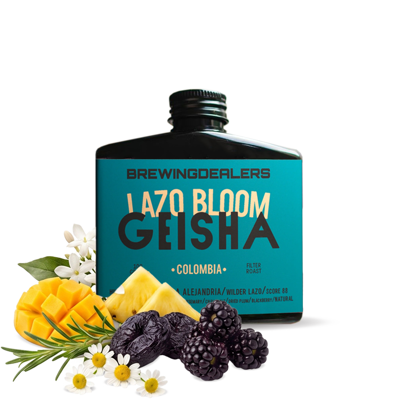 Specialty coffee Brewing Dealers Colombia LAZO BLOOM - 100 g 