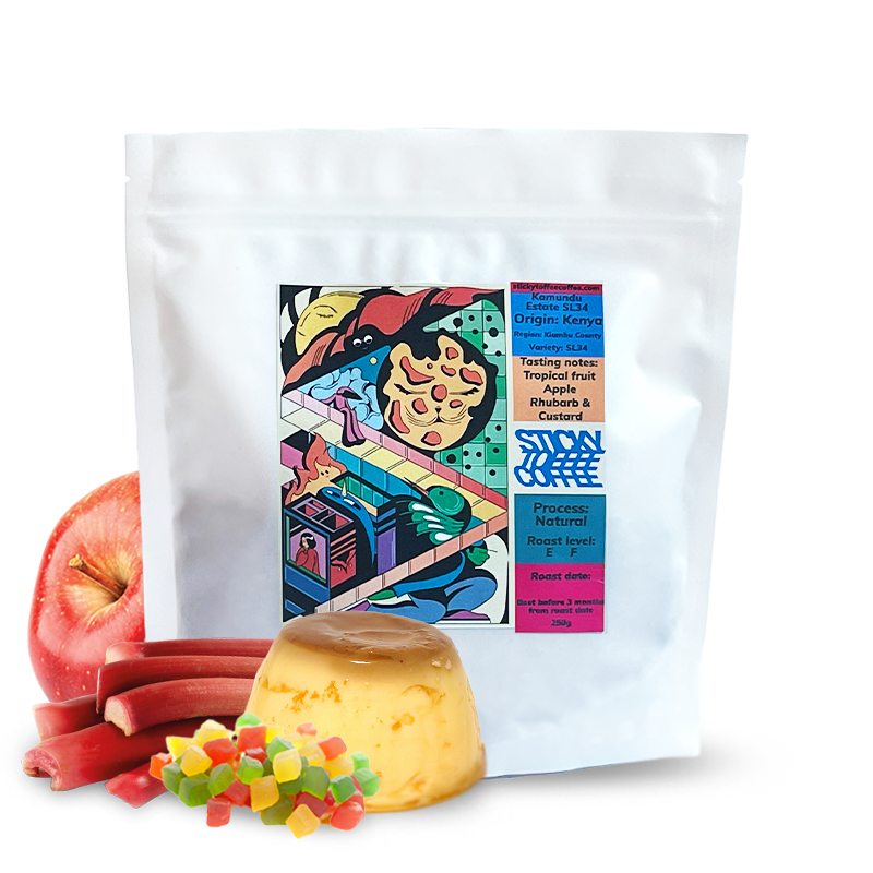 Specialty coffee Sticky Toffee Coffee Kenya KAMUNDU ESTATE