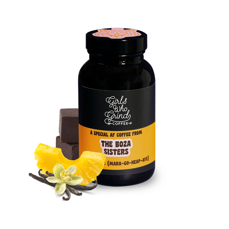 Specialty coffee Girls Who Grind Coffee El Salvador BOZA SISTERS - Maragogype Jar