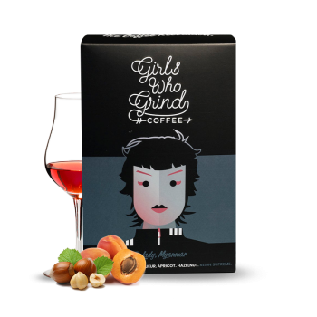 Myanmar THE LADY - red honey carbon maceration - Girls Who Grind Coffee