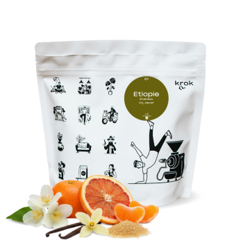 Ethiopia SHAKISSO DECAF CO2 - decaffeinated - Krok