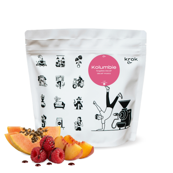 Specialty coffee Krok Colombia LOS NOGALES decaf - decaffeinated