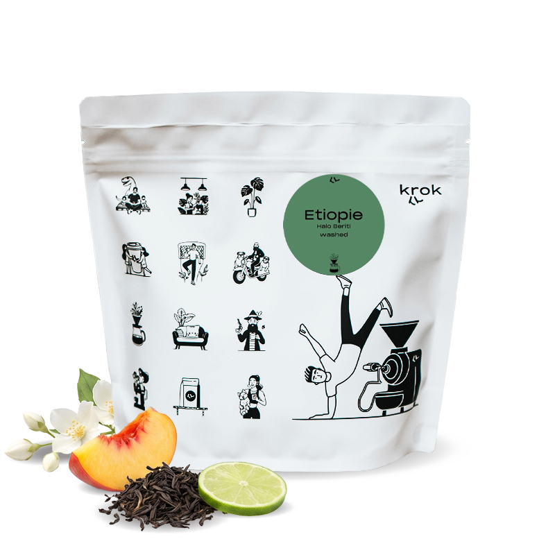 Specialty coffee Krok Ethiopia HALO BERTITI