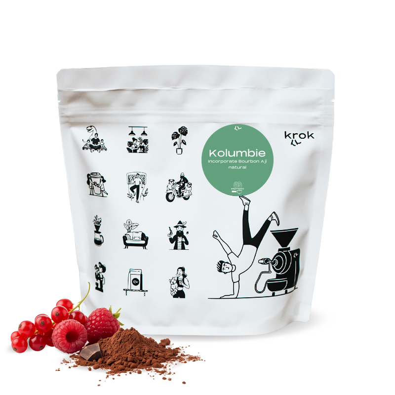 Specialty coffee Krok Colombia INCORPORATE - Bourbon Ají Espresso