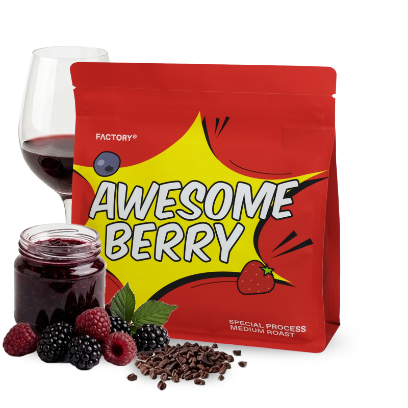 Specialty coffee Factory Coffee Roastery AWESOME BERRY blend - 200g