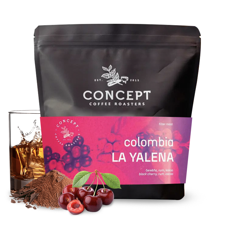 Specialty coffee Concept Coffee Roasters Colombia LA YALENA