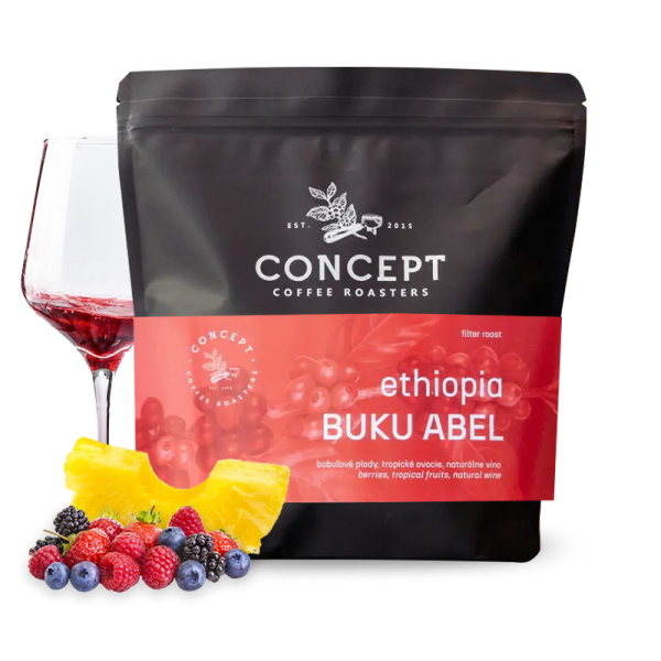 Specialty coffee Concept Coffee Roasters Ethiopia BUKU ABEL