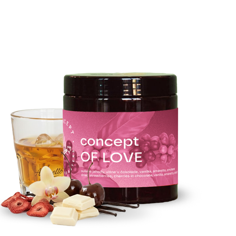 Specialty coffee Concept Coffee Roasters Colombia CONCEPT OF LOVE - Valentine's Day limited edition espresso
