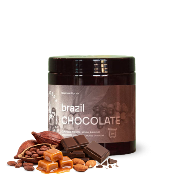 Specialty coffee Concept Coffee Roasters Brazil CHOCOLATE - Nespresso capsules, 20 pcs./ box.