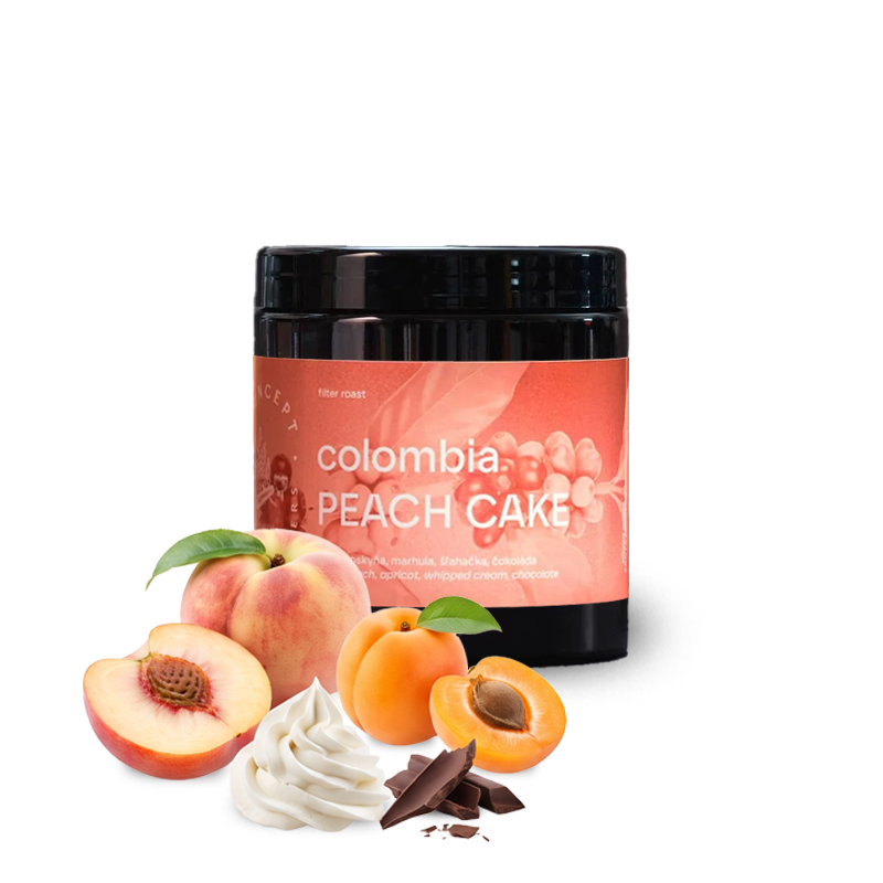 Specialty coffee Concept Coffee Roasters Colombia PEACH CAKE