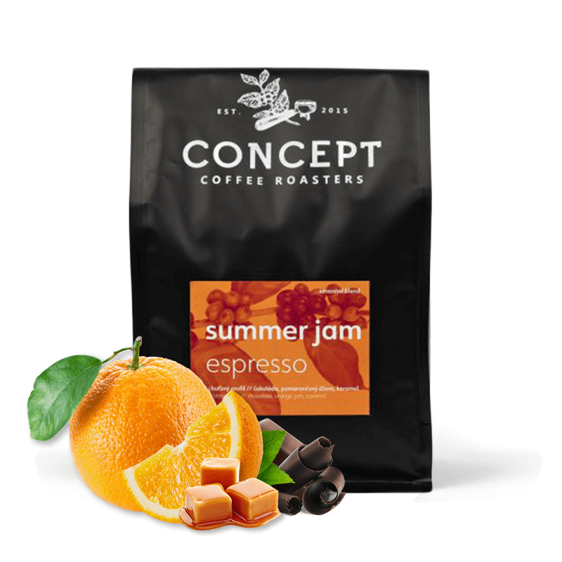 Specialty coffee Concept Coffee Roasters SUMMER JAM espresso blend 2020